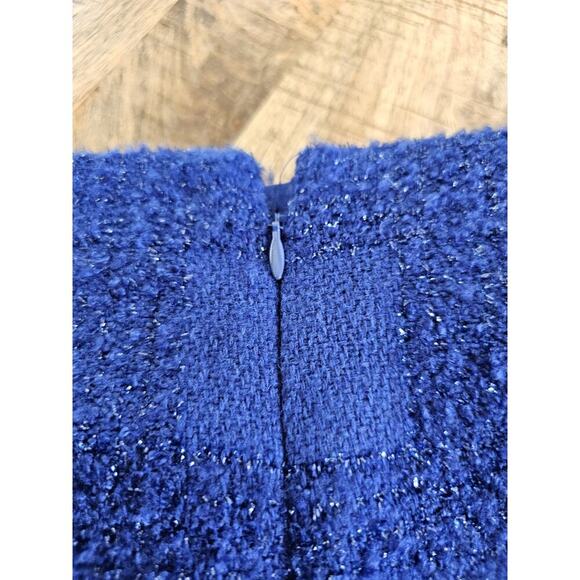 House Of Harlow 1960 X Revolve Blue Tweed Skort Women's Size XL Party Cocktails - Picture 7 of 11